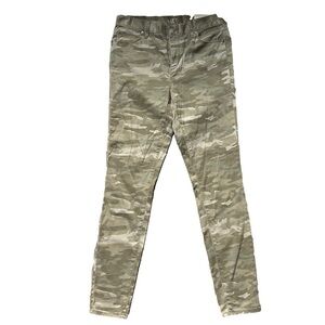 Loft Women's Camo Very Slim Through Hip and Thigh Leggings, Size 8